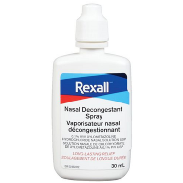 Rexall Decongestant Nasal Spray